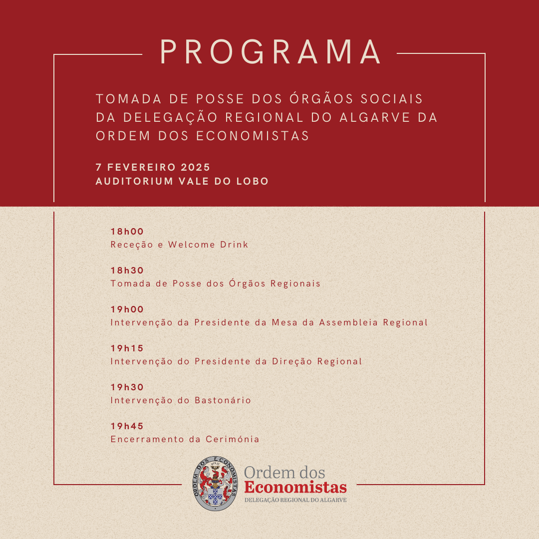 Programa Tomada de Posse DRA 2025-28